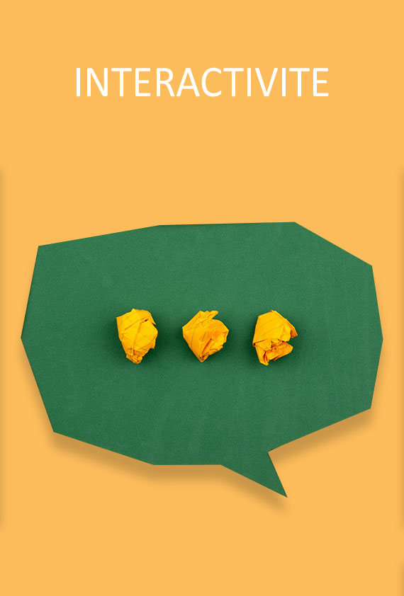 :interaction live chat sondage vote questions réponses nuage de mots